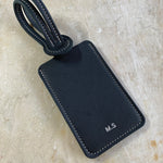 Etiquette à bagage en cuir personnalisable