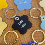 Porte-clés FLEUR personnalisé