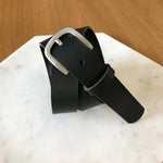 Ceinture "Léon" boucle argentée